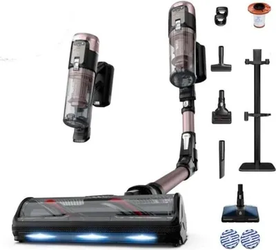 Produktbild von Tefal TY9CD9E0, Trocken, HEPA, Schaum, Filterung, Teppich, Harter Boden, Soft floor, Polsterung, Holzboden, Treppenstufen, Kachel, Kupfer, 0,65 l