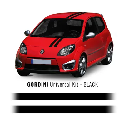 Image de Kit de bandes adhésives Gordini Renault Noir