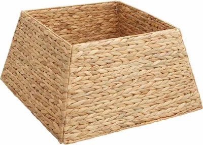 Obrázok produktu pre vidaXL Obojok na vianočný stromček hnedý 50 x 50 x 25 cm vodný hyacint