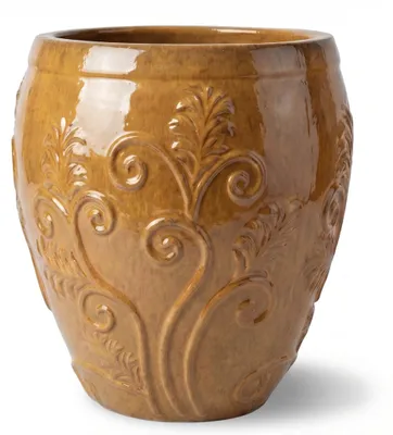 Zdjęcie produktu dla Doniczka ceramiczna Provencelia GAIA Ochra, Ø80 cm x H85 cm, mrozoodporna