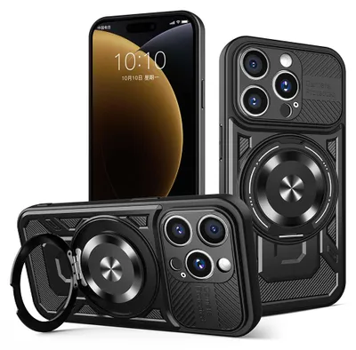 Zdjęcie produktu dla Techsuit - Etui RuggedCam do iPhone 15 Pro Max - czarne