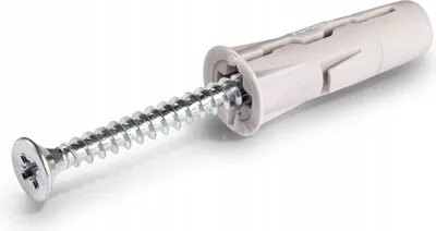 Zdjęcie produktu dla KOŁKI UNIWERSALNE KOŁEK UNIWERSALNY 10 x 36mm Z WKRĘTEM 5,0 x 45mm 15 SZTUK