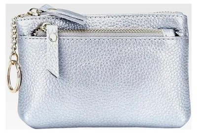 Produktbild von Echte Leder Geldbörse für Frauen und Mädchen mit Schlüsselring