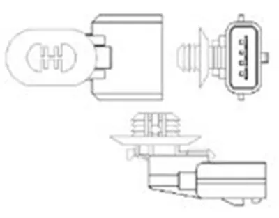 Produktbild von MAGNETI MARELLI Lambdasonde für NISSAN Qashqai II (J11, J11) Beheizt 340mm 466016355112