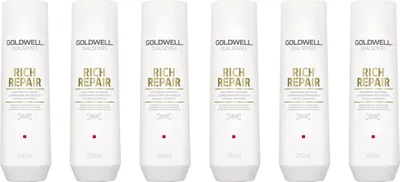 Produktbild von Dualsenses Rich Repair Restoring Shampoo 6x250 ml