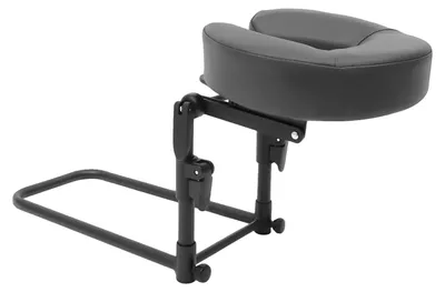Immagine prodotto di Supporto per il viso, supporto ergonomico, regolabile in altezza, colore nero