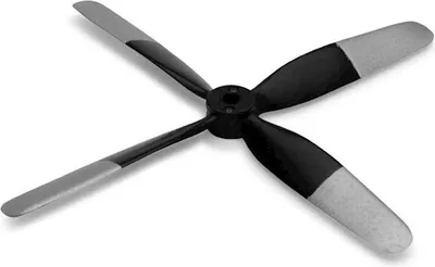 Image de Hélice 4 pales E-flite, 4.5 x 4.0 : UMX P-51 Voodoo