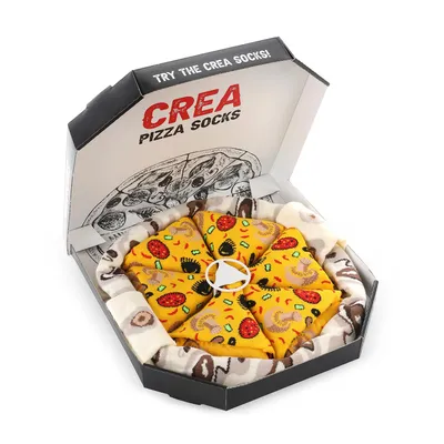 Immagine prodotto di Calzini a forma di pizza