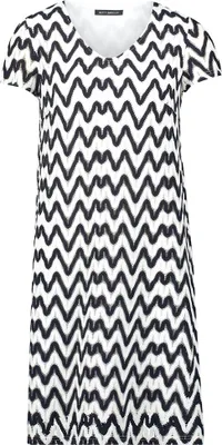 Produktbild von Betty Barclay Collection (264) Kleid Kurz 1/2 Arm, Dark Blue/Cream 8813 8813 38