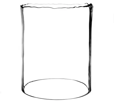 Productafbeelding van Pomax Jazz glazen cilinder, transparant, diameter 25 cm, hoogte 30 cm