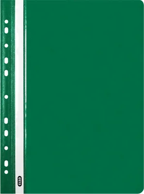 Produktbild von Schnellhefter A4 PP mit Abheftlochung grün Packung mit 25 Stück