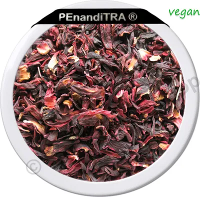 Produktbild von Hibiskus Hibiscus Hibiskusblüten geschnitten - 500 g - Tee - lose - VEGAN - PEnandiTRA®