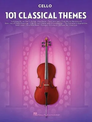 Obrázok produktu pre 101 klasických skladieb – noty pre violoncello. Základný repertoár pre hráčov na violoncello. Zbierka sólových skladieb s klasickými obľúbenými kúskami