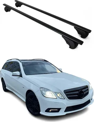 Produktbild von Dachquerträger für Mercedes-Benz Klasse E (W212), Baujahr 2009-2016, aus schwarzem Metall