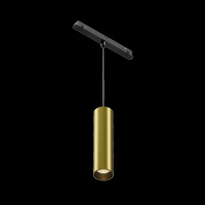 Produktbild von Maytoni  Pendelleuchte für Magnetisches Schienensystem Exility Focus LED incl. Schwarz und Messing aus Aluminum   Dimmbar 12W für Küche, Schlafzimmer, Wohnzimmer, Esszimmer, Lobby