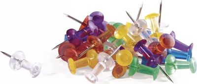 Image de épingles magnetoplan®, couleurs assorties, 50 pièces