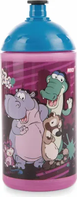 Produktbild von NICI Wild Friends Trinkflasche, Kinderflasche, Flasche, Getränkeflasche, Kinder, Kunststoff, 500 ml, 47923