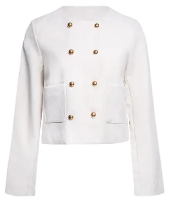 Produktbild von DEDICA damen blazer - weiss, XXS