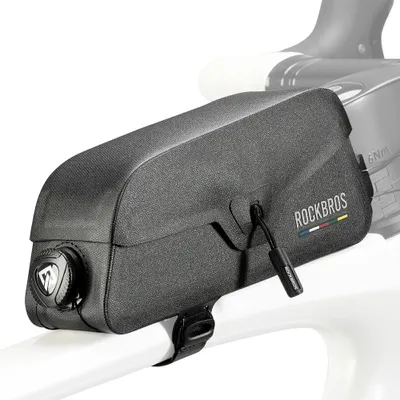 Produktbild von Rockbros AS-134 ROAD TO SKY wasserdichte Rahmentasche 0,6 l - schwarz