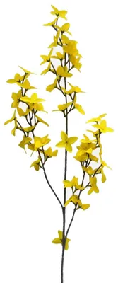 Produktbild von Kunstblume FORSYTHIE ca 75cm. Goldglöckchen in GELB