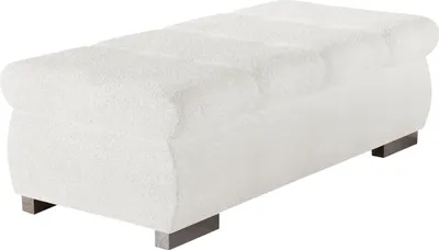 Produktbild von MIRJAN24 Polsterhocker Orkan Groß, Moderne Sitzhocker vom Hersteller, Holzkonstruktion, 120x60x39 cm (Farbe: Abriamo 04)