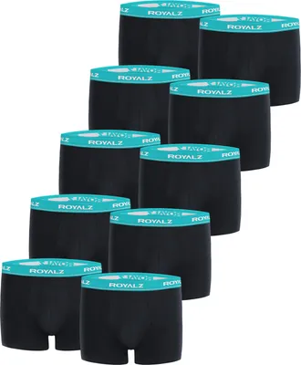 Produktbild von ROYALZ Boxershorts (10 Stück) Herren Unterwäsche Set Unterhosen 95% Baumwolle 5% Elasthan