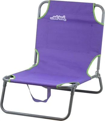 Produktbild von Famanu Strandstuhl Klappbar - Leicht und Tragbar - Ideal für Garten und Strand - Lila
