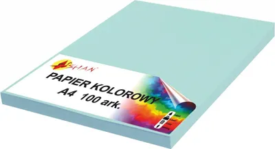 Obrázek produktu pro Barevný papír A4 80g modrý pastel v2 100 listů