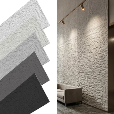 Obrázok produktu pre JOIEYOU 3 ks nástenných panelov s kamenným vzhľadom 120 x 60 cm, 5 cmPolyuretán3D obklad, Imitácia v štýle prírodného kameňa pre obývačku, kúpeľňu a kuchyňu, krémovo-biela