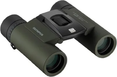 Produktbild von Olympus 8X25 WP II Fernglas, 8-fache Vergrößerung, 25 mm Objektivdurchmesser, Dioptrien-Anpassung, Wasserdicht