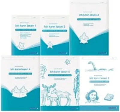Produktbild von Ich kann lesen 1 bis 6 - im Set - 6 Schülerarbeitshefte 1. bis 4. Klasse