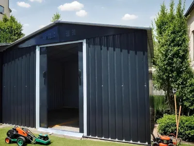 Produktbild von Metall-Gerätehaus Classic Anthrazit