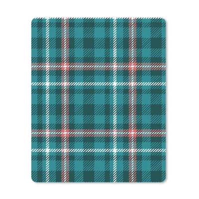 Produktbild von MuchoWow® Mauspad Mousepad Kariert - Tartan - Muster - blau - rosa 30x40 cm - Mousepads - Maus Mat - Pad - Mausunterlage - Mausmatten