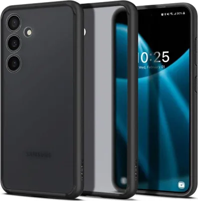 Zdjęcie produktu dla Etui Spigen Ultra Hybrid do Samsunga Galaxy S24 - przezroczyste i czarne