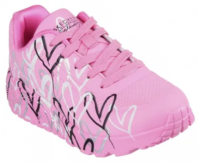 Produktbild von Skechers x JGoldcrown Uno Lite - Metallic Love 314067L-HPMT Hot Pink/Multi EU 30