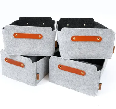 Image de Boîtes de rangement, lot de 4