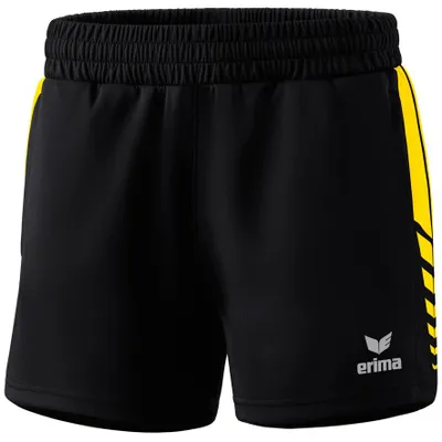 Produktbild von erima Six Wings Worker Shorts 34 schwarz/gelb