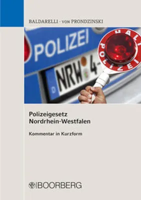 Zdjęcie produktu dla Polizeigesetz Nordrhein-Westfalen