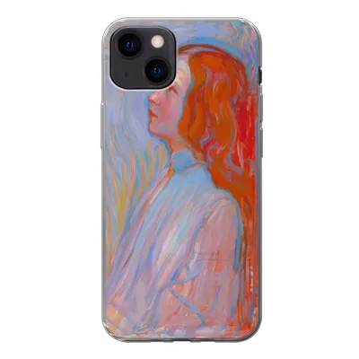 Produktbild von MuchoWow® Handyhülle Schutzhülle Hülle für iPhone 13 Hingabe - Piet Mondrian Silikon Softcase Handy Hülle - Karteninhaber