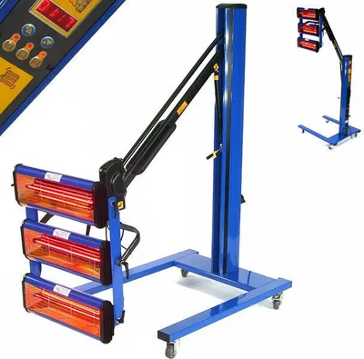 Produktbild von Lacktrockner Strahler Infrarotstrahler 3000W Infrarottrockner IR Heizung 56181