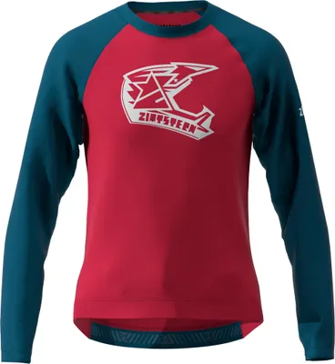 Produktbild von Zimtstern PureFlowz Langarmshirt Unisex - Kinder - Rot, Größe:XL