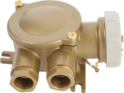 Immagine prodotto di Scatola di giunzione marina in ottone, protezione IP56, eccellente conduttività, spina per interruttore elettrico per imbarcazioni CZH202-3