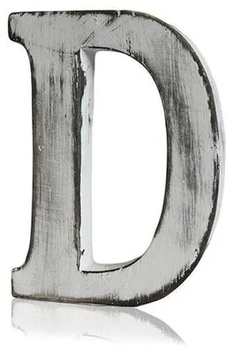 Image de Lettres de style shabby chic - D