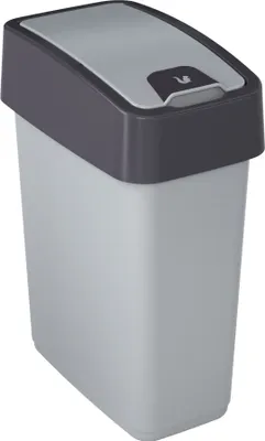 Produktbild von keeeper Abfalleimer "magne" 10 Liter silber / grau