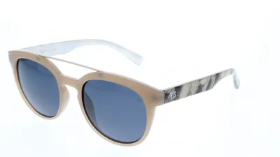 Produktbild von H.I.S sonnenbrille 78128 Damen rund polarisiert cat.3 beige/grau