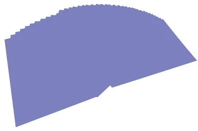 Produktbild von Folia 614/50 37, Blau, Violett, A4 (210 x 297 mm), Einfarbig, 300 g/m², 50 Blätter, Deutschland