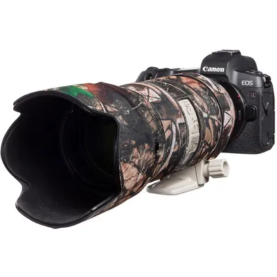 Zdjęcie produktu dla Pokrowiec Easy Cover na obiektyw Canon EF 70-200mm f/2.8 IS II USM w kamuflażu leśnym