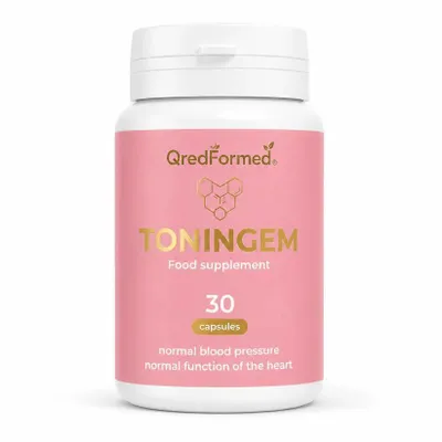 Immagine prodotto di Toningem - Formula quotidiana per il benessere cardiovascolare – 30 capsule