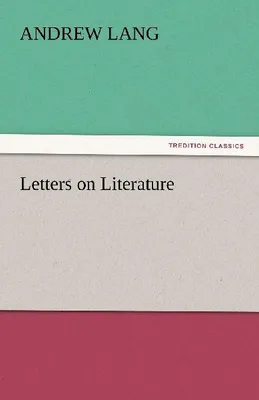 Produktbild von Letters on Literature