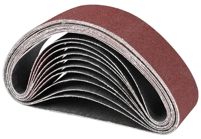 Productafbeelding van Schuurbanden, 30x330 mm, 10 stuks, korrelgrootte 60/80/100/120/240, voor bandschuurmachines